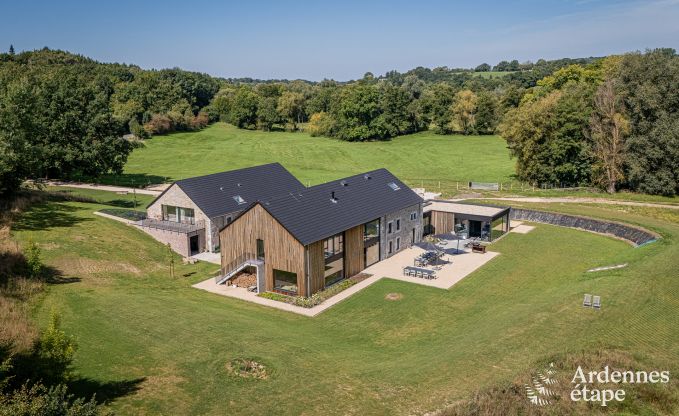 Groes Ferienhaus in Aubel: ideal fr 30 Personen mit Pool und umfangreichen Einrichtungen