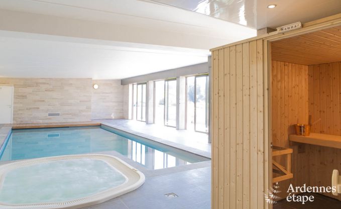 Schloss Aubel 28 Pers. Ardennen Schwimmbad Wellness