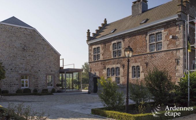 Schloss Aubel 28 Pers. Ardennen Schwimmbad Wellness