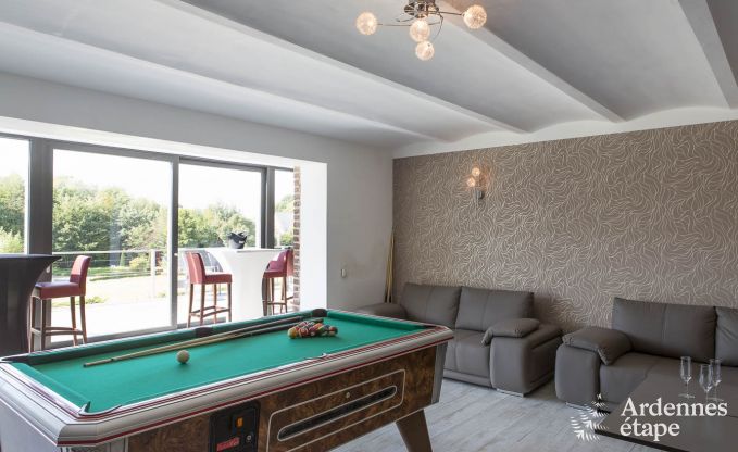 Schloss Aubel 28 Pers. Ardennen Schwimmbad Wellness