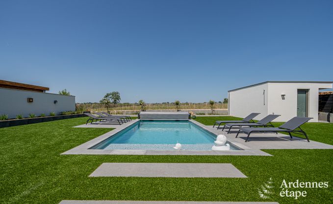 Ferienhaus Aubel 12 Pers. Ardennen Schwimmbad Wellness