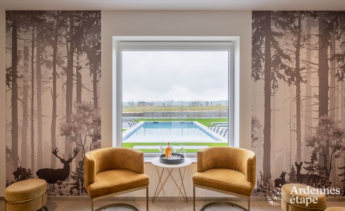 Ferienhaus Aubel 12 Pers. Ardennen Schwimmbad Wellness