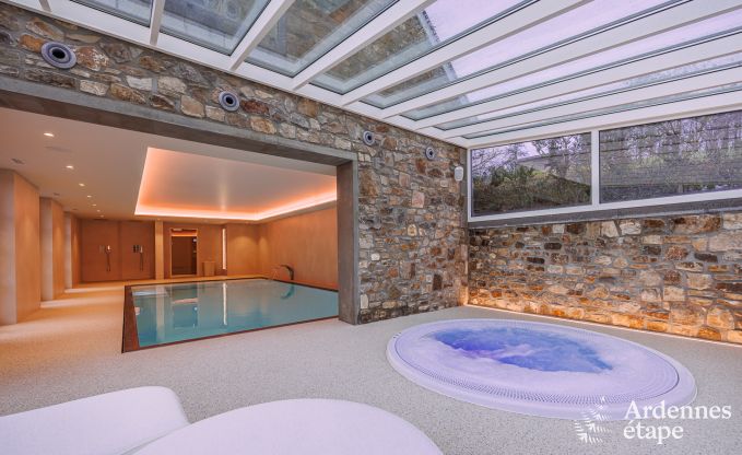 Ferienhaus Aubel 18 Pers. Ardennen Schwimmbad Wellness Behinderten gerecht