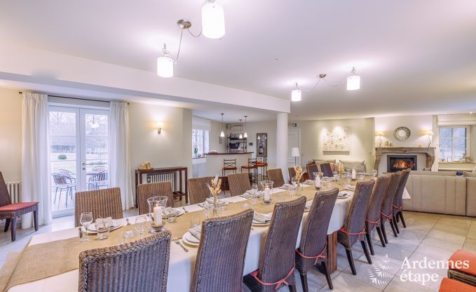 Ferienhaus Aubel 18 Pers. Ardennen Schwimmbad Wellness Behinderten gerecht