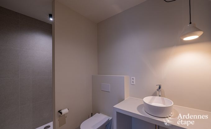 Ger�umiges Ferienhaus am Wasser in Aubel f�r 21 Personen mit 9 Schlaf- und Badezimmern, Hallenbad und Privatgarten