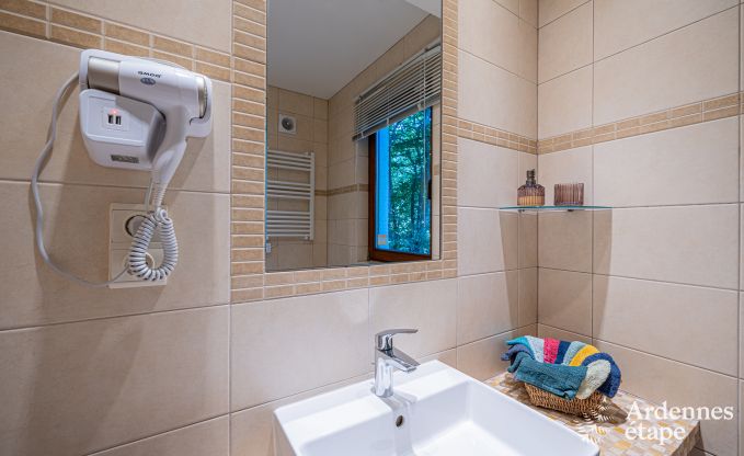 Komfortables Chalet f�r 5 Personen in Aywaille mit 2 Schlafzimmern, privater Terrasse und Garten