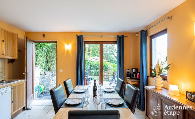 Komfortables Chalet f�r 5 Personen in Aywaille mit 2 Schlafzimmern, privater Terrasse und Garten