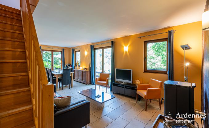 Komfortables Chalet f�r 5 Personen in Aywaille mit 2 Schlafzimmern, privater Terrasse und Garten