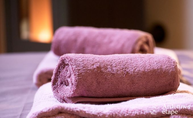 Ger�umige Jurte f�r 4 Personen in Aywaille mit Holzpelletofen und Privatgarten mit Terrasse