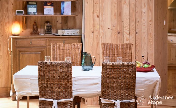 Ger�umige Jurte f�r 4 Personen in Aywaille mit Holzpelletofen und Privatgarten mit Terrasse