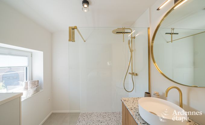 Luxuri�ses Ferienhaus in Baillonville f�r 6 Personen mit Wellness und beheiztem Schwimmbad