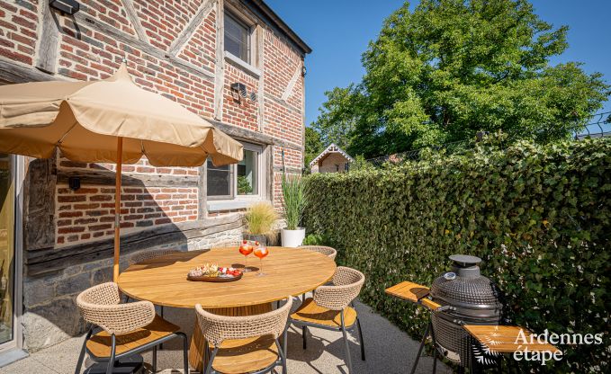 Luxuri�ses Ferienhaus in Baillonville f�r 6 Personen mit Wellness und beheiztem Schwimmbad