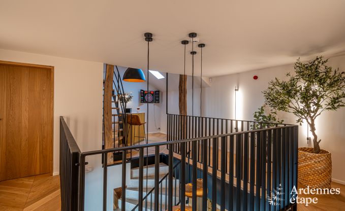 Luxuri�ses Ferienhaus in Baillonville f�r 6 Personen mit Wellness und beheiztem Schwimmbad