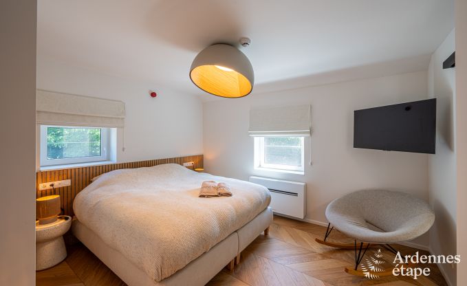 Luxuri�ses Ferienhaus in Baillonville f�r 6 Personen mit Wellness und beheiztem Schwimmbad