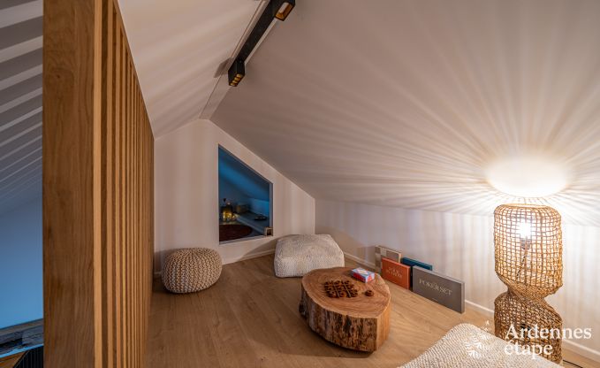 Luxuri�ses Ferienhaus in Baillonville f�r 6 Personen mit Wellness und beheiztem Schwimmbad