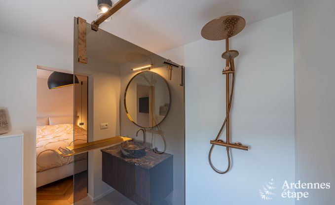 Luxuri�ses Ferienhaus in Baillonville f�r 6 Personen mit Wellness und beheiztem Schwimmbad