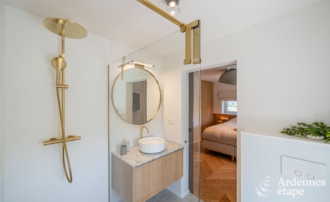 Luxuri�ses Ferienhaus in Baillonville f�r 6 Personen mit Wellness und beheiztem Schwimmbad