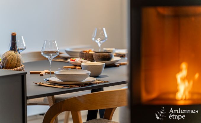 Luxuri�ses Ferienhaus in Baillonville f�r 6 Personen mit Wellness und beheiztem Schwimmbad