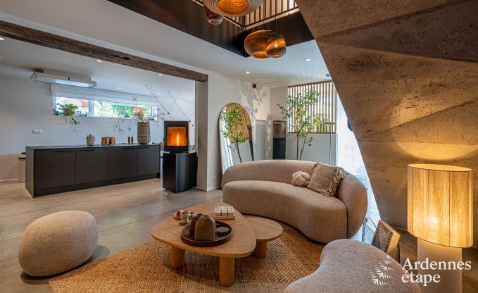 Luxuri�ses Ferienhaus in Baillonville f�r 6 Personen mit Wellness und beheiztem Schwimmbad