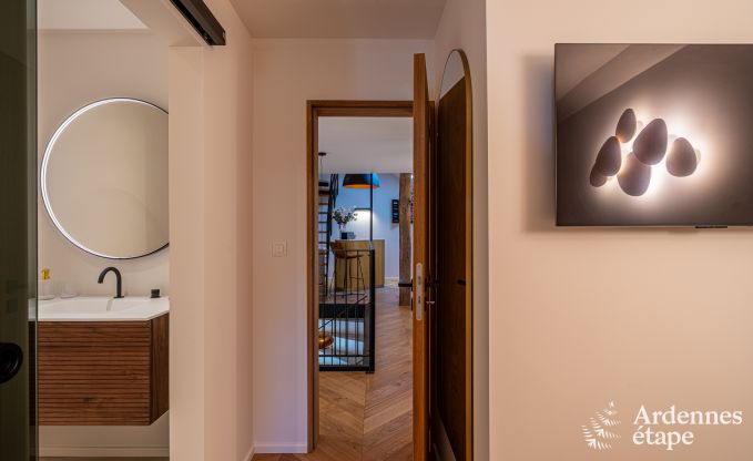 Luxuri�ses Ferienhaus in Baillonville f�r 6 Personen mit Wellness und beheiztem Schwimmbad