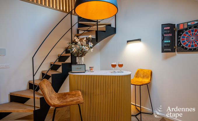 Luxuri�ses Ferienhaus in Baillonville f�r 6 Personen mit Wellness und beheiztem Schwimmbad