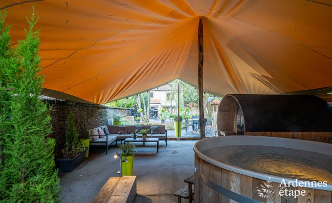 Romantische Suite fr 2 Personen in Barvaux: luxurise Einrichtungen, Sauna und Jacuzzi in den Ardennen