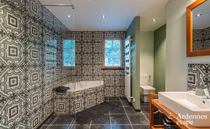 Luxus-Ferienhaus mit Sauna in Bastogne, Ardennen