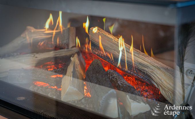 Charmantes Ferienhaus in Bastogne: komfortabler Aufenthalt f�r 8 Personen mit Privatgarten und Ladestation