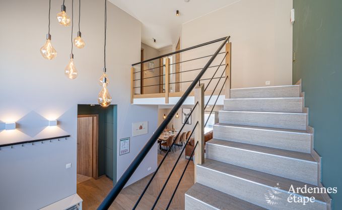 Charmantes Ferienhaus in Bastogne: komfortabler Aufenthalt f�r 8 Personen mit Privatgarten und Ladestation