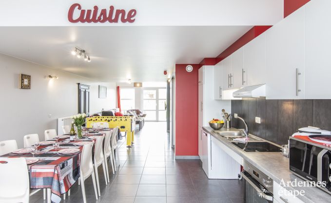 Ferienhaus Bastogne 10 Pers. Ardennen Wellness Behinderten gerecht