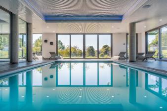Luxusvilla Bastogne 22 Pers. Ardennen Schwimmbad Wellness Behinderten gerecht