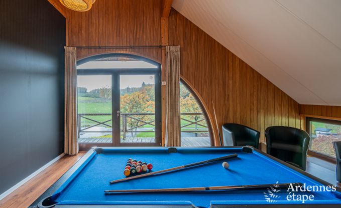 Luxusaufenthalt fr 9 Personen: Komfortvilla mit Pool und in der Nhe der Sehenswrdigkeiten der Ardennen