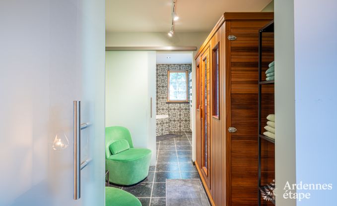 Luxus-Ferienhaus mit Sauna in Bastogne, Ardennen
