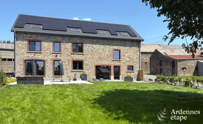 Ferienhaus in Bastogne: ger�umige Unterkunft f�r 14 Personen mit 6 Schlafzimmern und Spielzimmer