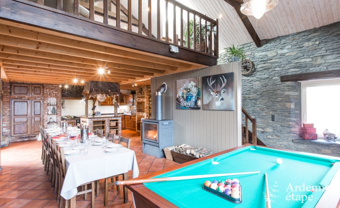 Charmantes Haus in Bastogne in den Ardennen: Unterkunft f�r 18 Personen