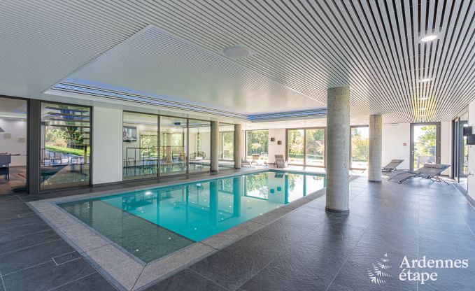 Luxusvilla Bastogne 22 Pers. Ardennen Schwimmbad Wellness Behinderten gerecht