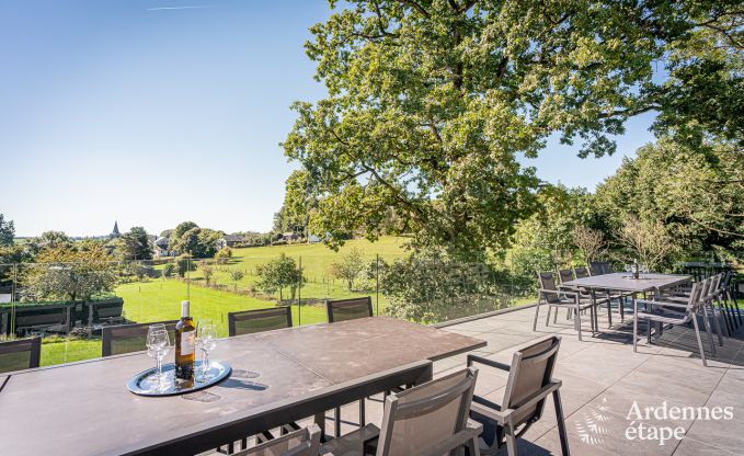 Luxusvilla Bastogne 22 Pers. Ardennen Schwimmbad Wellness Behinderten gerecht