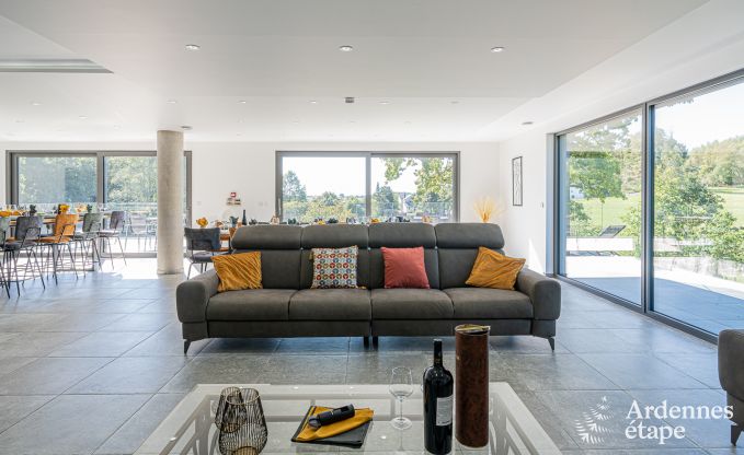 Luxusvilla Bastogne 22 Pers. Ardennen Schwimmbad Wellness Behinderten gerecht
