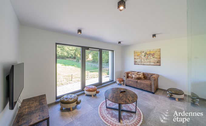 Luxusvilla Bastogne 22 Pers. Ardennen Schwimmbad Wellness Behinderten gerecht