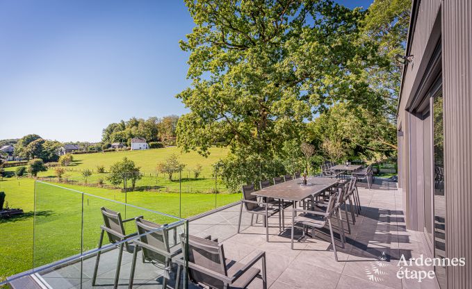 Luxusvilla Bastogne 22 Pers. Ardennen Schwimmbad Wellness Behinderten gerecht