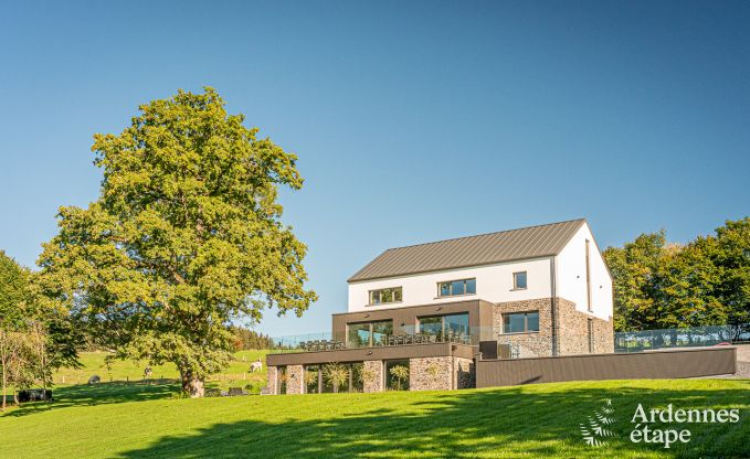 Luxusvilla Bastogne 22 Pers. Ardennen Schwimmbad Wellness Behinderten gerecht