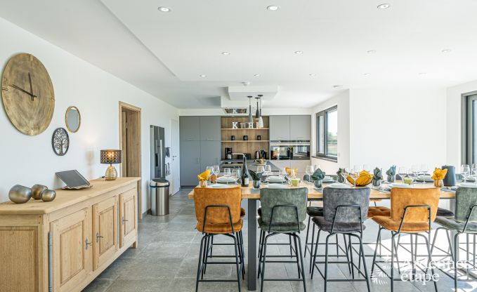 Luxusvilla Bastogne 22 Pers. Ardennen Schwimmbad Wellness Behinderten gerecht