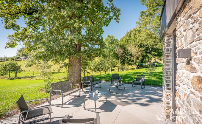 Luxusvilla Bastogne 22 Pers. Ardennen Schwimmbad Wellness Behinderten gerecht