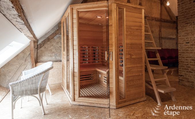 Charme Ferienhaus in Beauraing 15 Pers. Ardennen Schwimmbad Wellness Behinderten gerecht