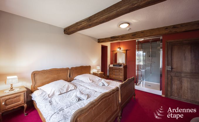 Charme Ferienhaus in Beauraing 15 Pers. Ardennen Schwimmbad Wellness Behinderten gerecht