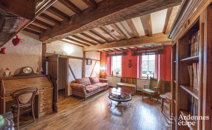 Charme Ferienhaus in Beauraing 15 Pers. Ardennen Schwimmbad Wellness Behinderten gerecht