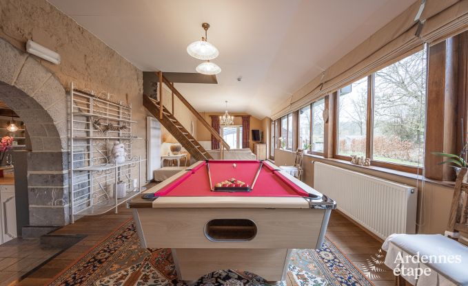 Charme Ferienhaus in Beauraing 15 Pers. Ardennen Schwimmbad Wellness Behinderten gerecht