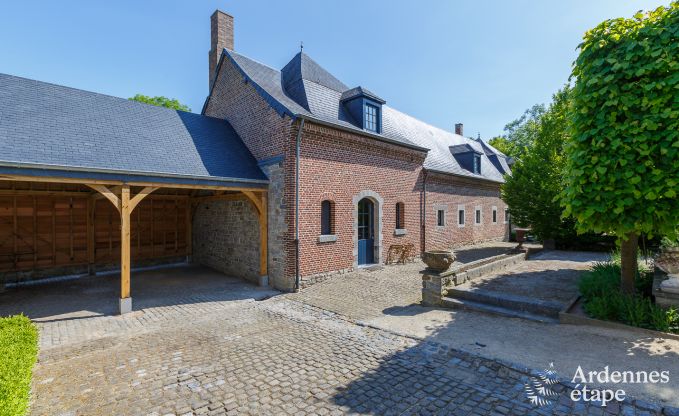 Schloss Beauraing 12 Pers. Ardennen Wellness