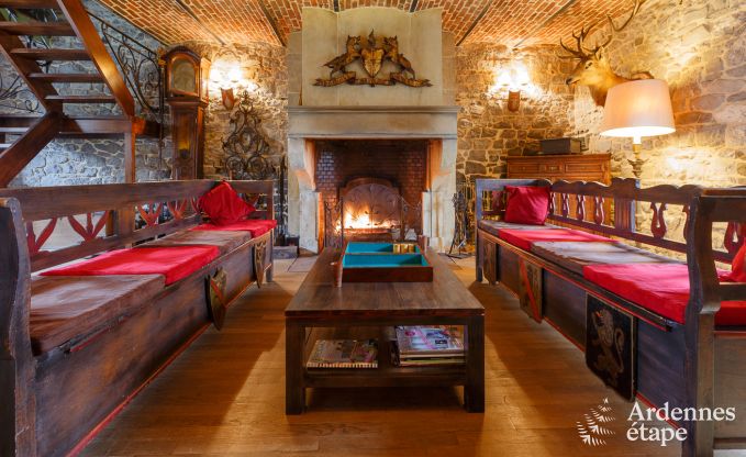 Schloss Beauraing 12 Pers. Ardennen Wellness