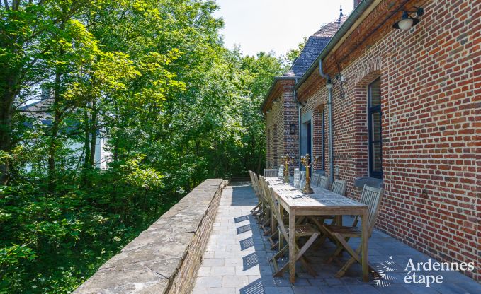 Schloss Beauraing 12 Pers. Ardennen Wellness